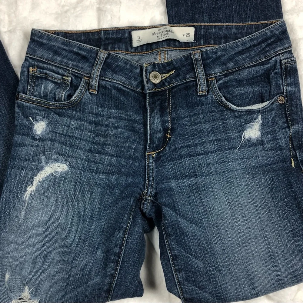 Abercrombie & Fitch Blue Jeans waist 25 - Picture 3 of 16